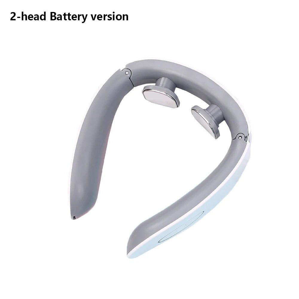 New Neck Massage Intelligent USB Rechargeable Adjustment Heating Pressing Pulse Portable Pulse Cervical Spine Massager Neck Care - La Tienda Bella