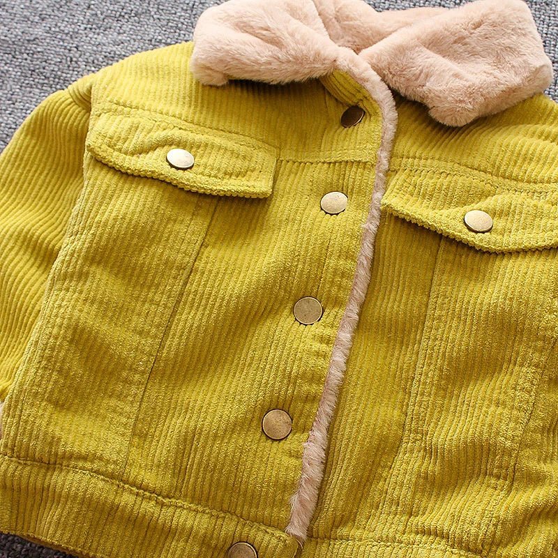 Cozy Winter Fashion Baby Thicken Warm Jacket Toddler Kids Coat - La Tienda Bella