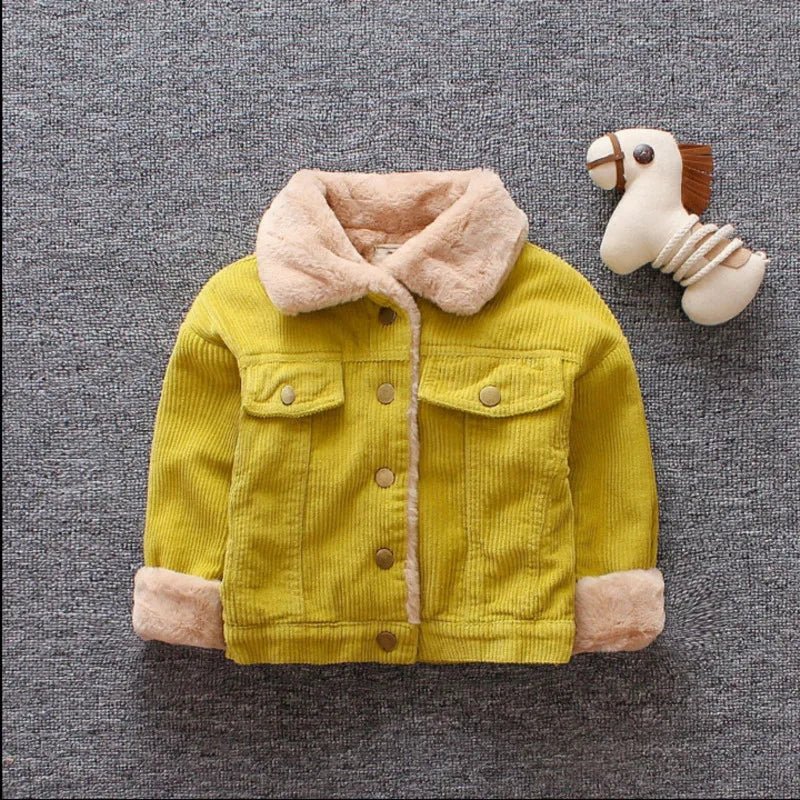 Cozy Winter Fashion Baby Thicken Warm Jacket Toddler Kids Coat - La Tienda Bella