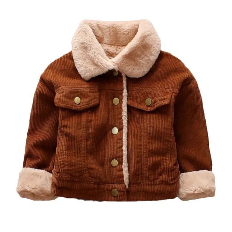 Cozy Winter Fashion Baby Thicken Warm Jacket Toddler Kids Coat - La Tienda Bella