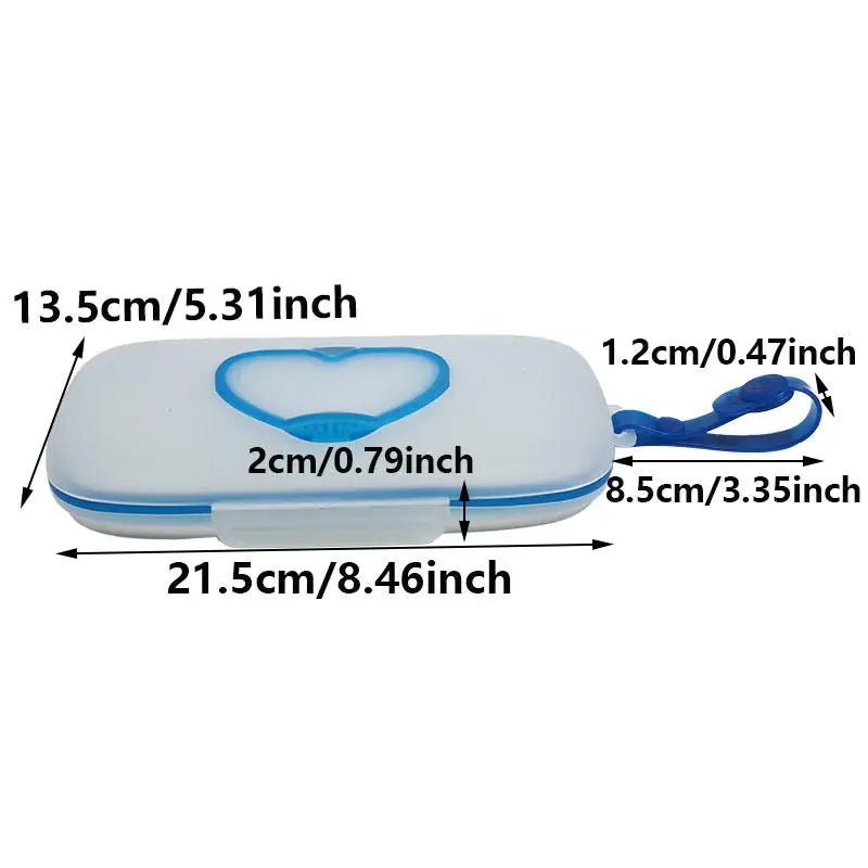 New Wipes Dispenser Baby Wipe Dispenser Reusable Portable Wipe Holder For Home And Travel Portable - La Tienda Bella