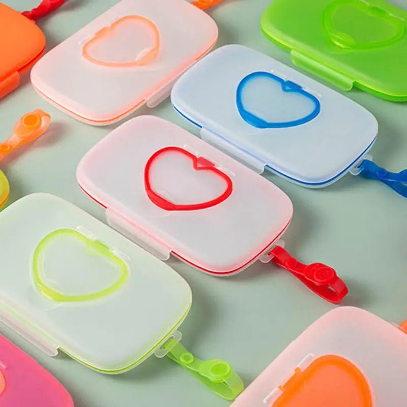 New Wipes Dispenser Baby Wipe Dispenser Reusable Portable Wipe Holder For Home And Travel Portable - La Tienda Bella