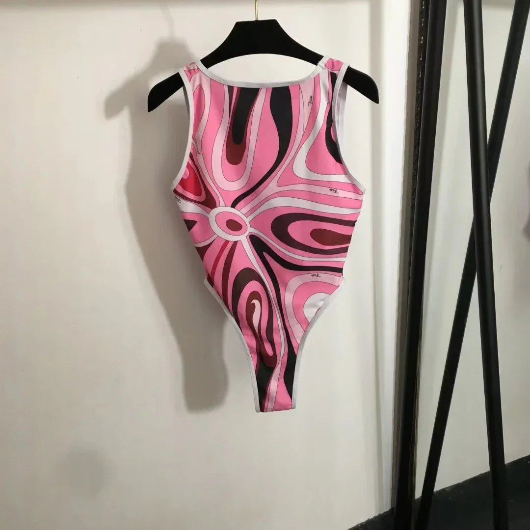 new women's scarf swimsuit beach swimwear headband bikini set - La Tienda Bella