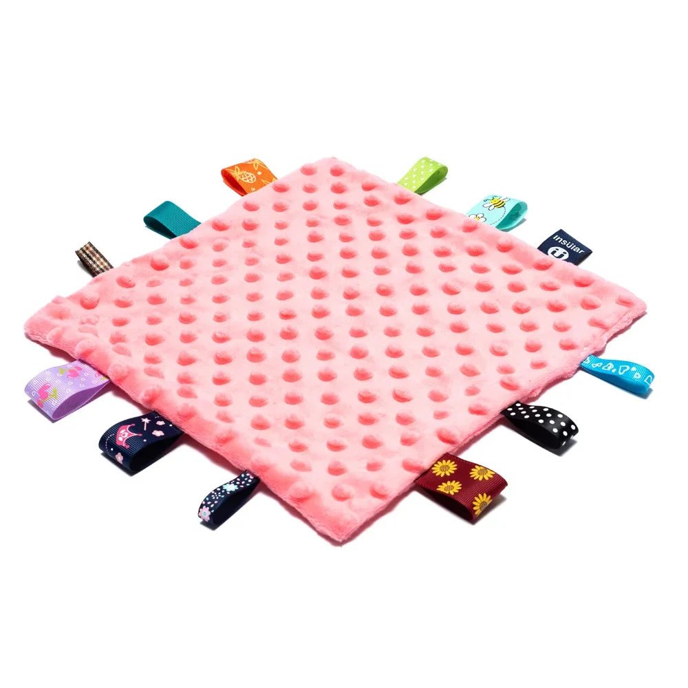 Newborn Baby Soothe Appease Towel Calm Wipes Kids Infant Towel Blanket Cute Soft Comforting Taggies Blanket - La Tienda Bella