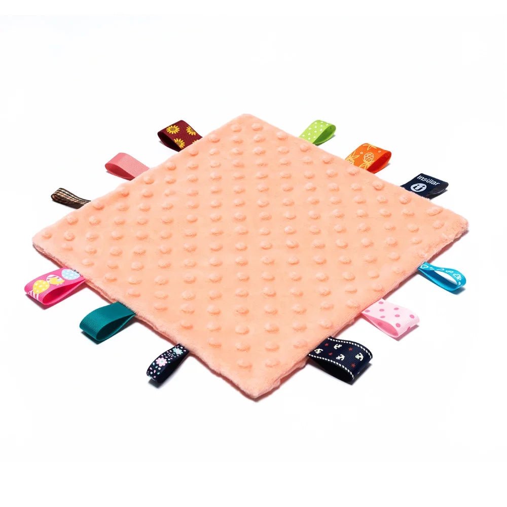 Newborn Baby Soothe Appease Towel Calm Wipes Kids Infant Towel Blanket Cute Soft Comforting Taggies Blanket - La Tienda Bella