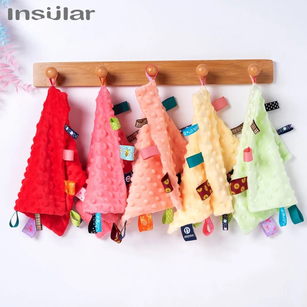 Newborn Baby Soothe Appease Towel Calm Wipes Kids Infant Towel Blanket Cute Soft Square Plush Toys Com- La Tienda Bella