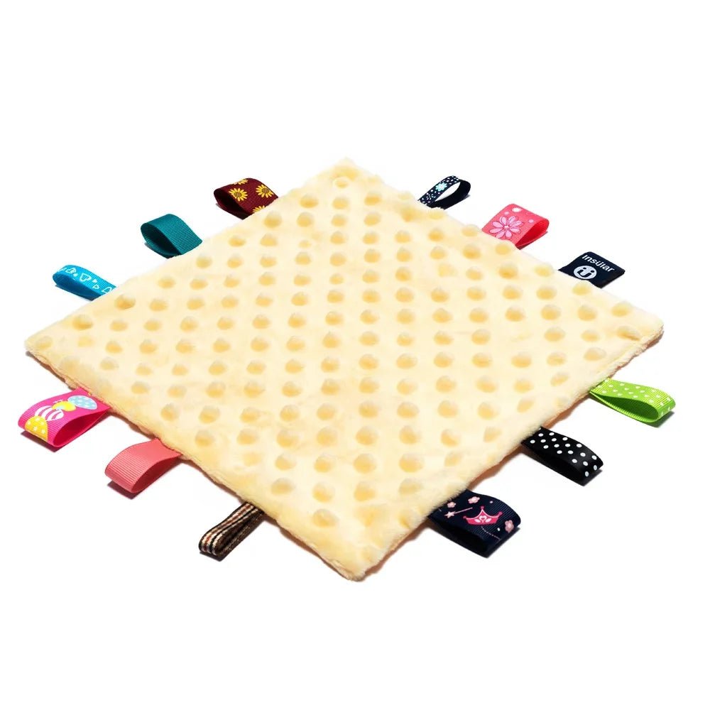 Newborn Baby Soothe Appease Towel Calm Wipes Kids Infant Towel Blanket Cute Soft Comforting Taggies Blanket - La Tienda Bella