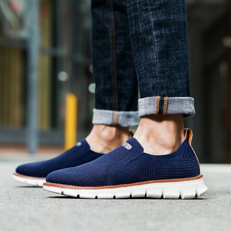 Outdoor Men Sneakers Shoes Men Loafers Lightweight Summer Fashion Breathable Mesh Men Casual Shoes Men Trainer Zapatillas Hombre - La Tienda Bella