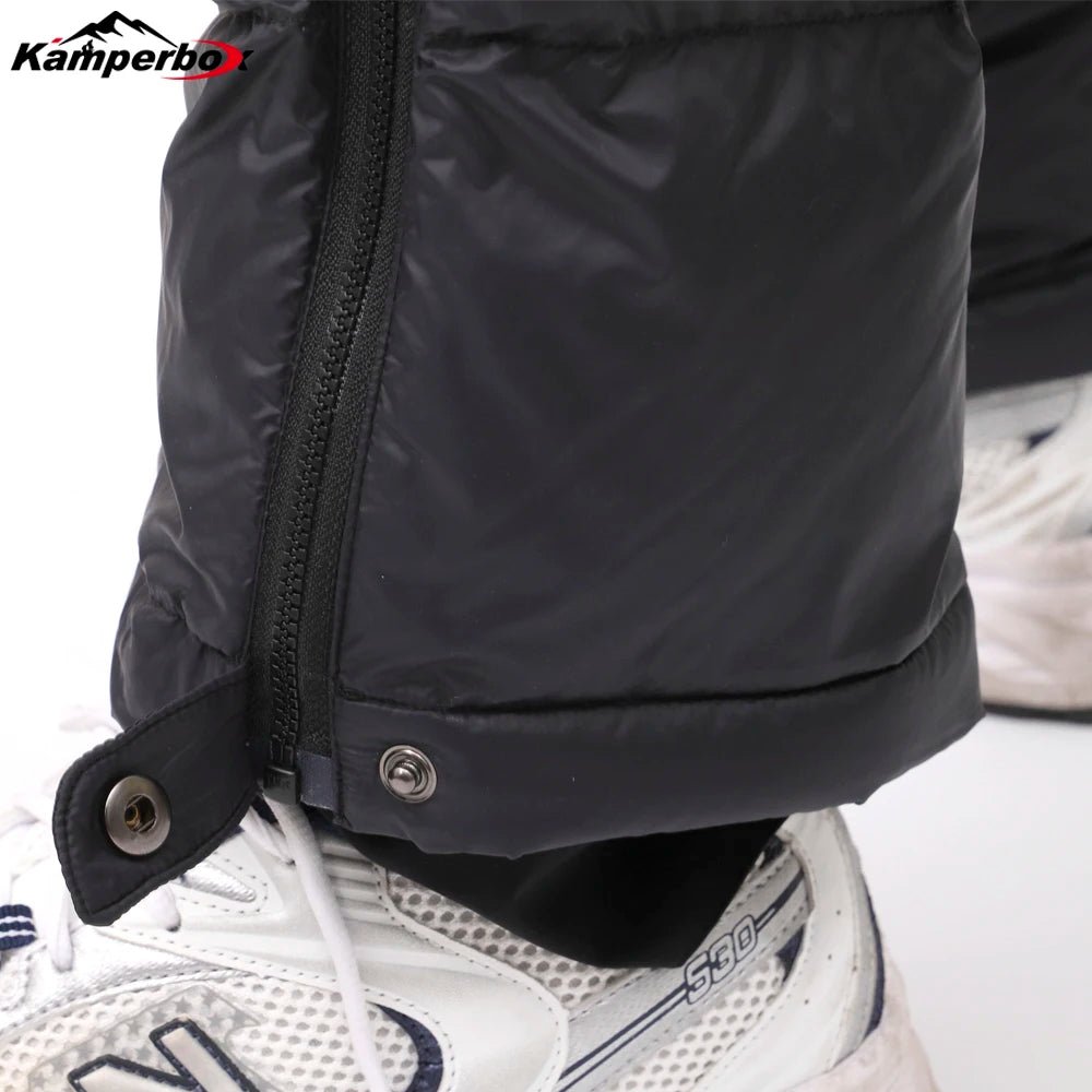 Outdoors Down Pants Men,Winter Hiking Pants Men Trekking Pants Men Winter Trousers Down Pants Winter Pants Men - La Tienda Bella