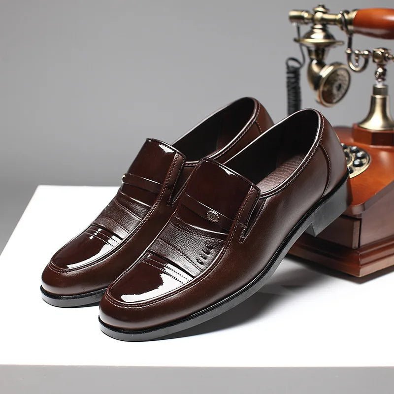 Oxford Shoes for Men Dress Shoes Men Formal Shoes Fashion Round Toe Business Wedding Shoes Dress Shoes Men Designer Men Loafers - La Tienda Bella