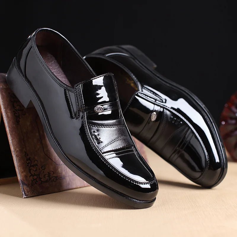 Oxford Shoes for Men Dress Shoes Men Formal Shoes Fashion Round Toe Business Wedding Shoes Dress Shoes Men Designer Men Loafers - La Tienda Bella