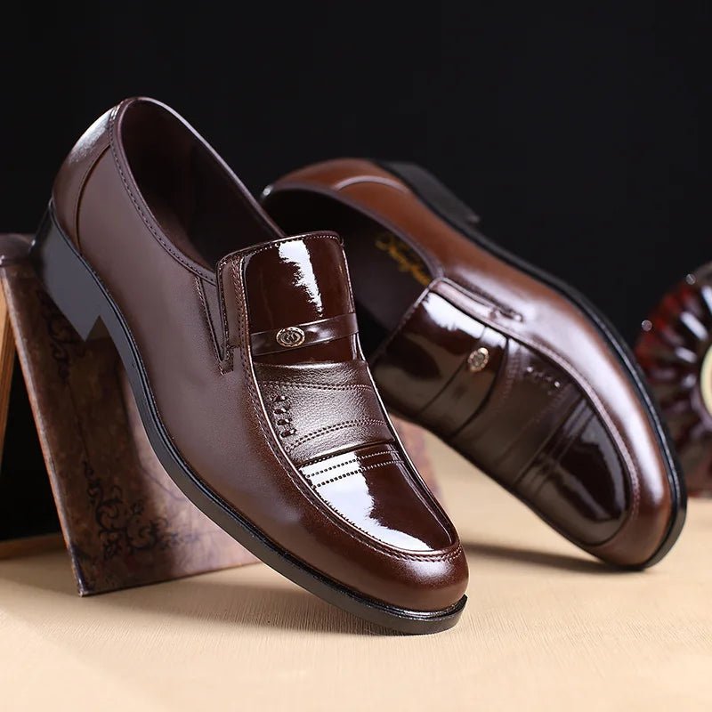 Oxford Shoes for Men Dress Shoes Men Formal Shoes Fashion Round Toe Business Wedding Shoes Dress Shoes Men Designer Men Loafers - La Tienda Bella