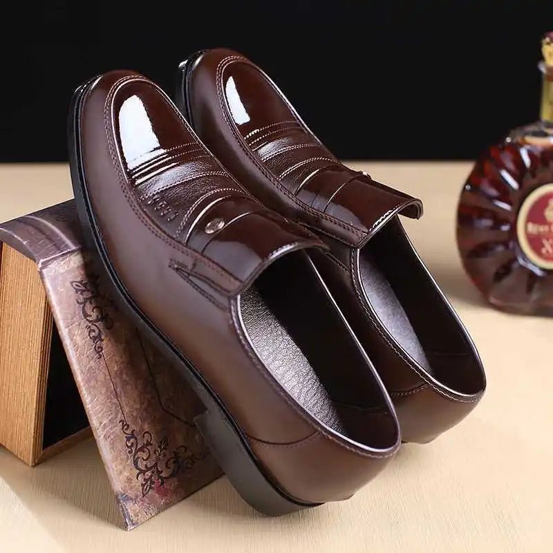 Oxford Shoes for Men Dress Shoes Men Formal Shoes Fashion Round Toe Business Wedding Shoes Dress Shoes Men Designer Men Loafers - La Tienda Bella