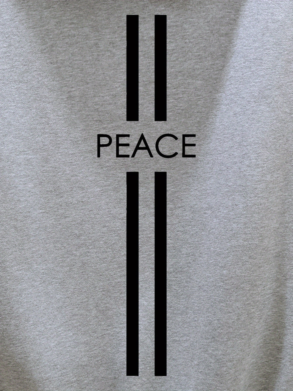 PEACE Print Hoodie - Unique Streetwear Design, Ultra - Comfortable Casual Pullover with Kangaroo Pocket, Perfect for Winter and Fall, Great Gift for Men - La Tienda Bella