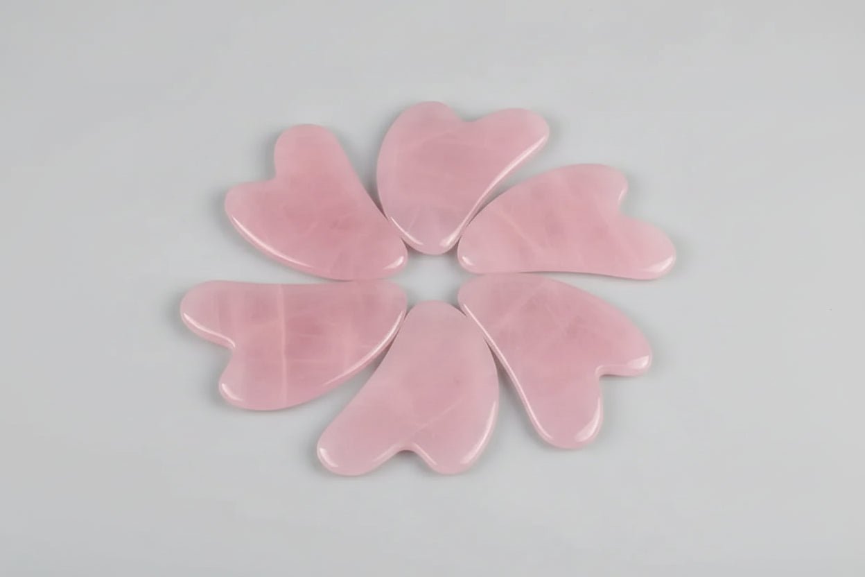 Pierre Gua Sha en Jade Naturel - Soin Raffermissant et Spa Facial - La Tienda Bella