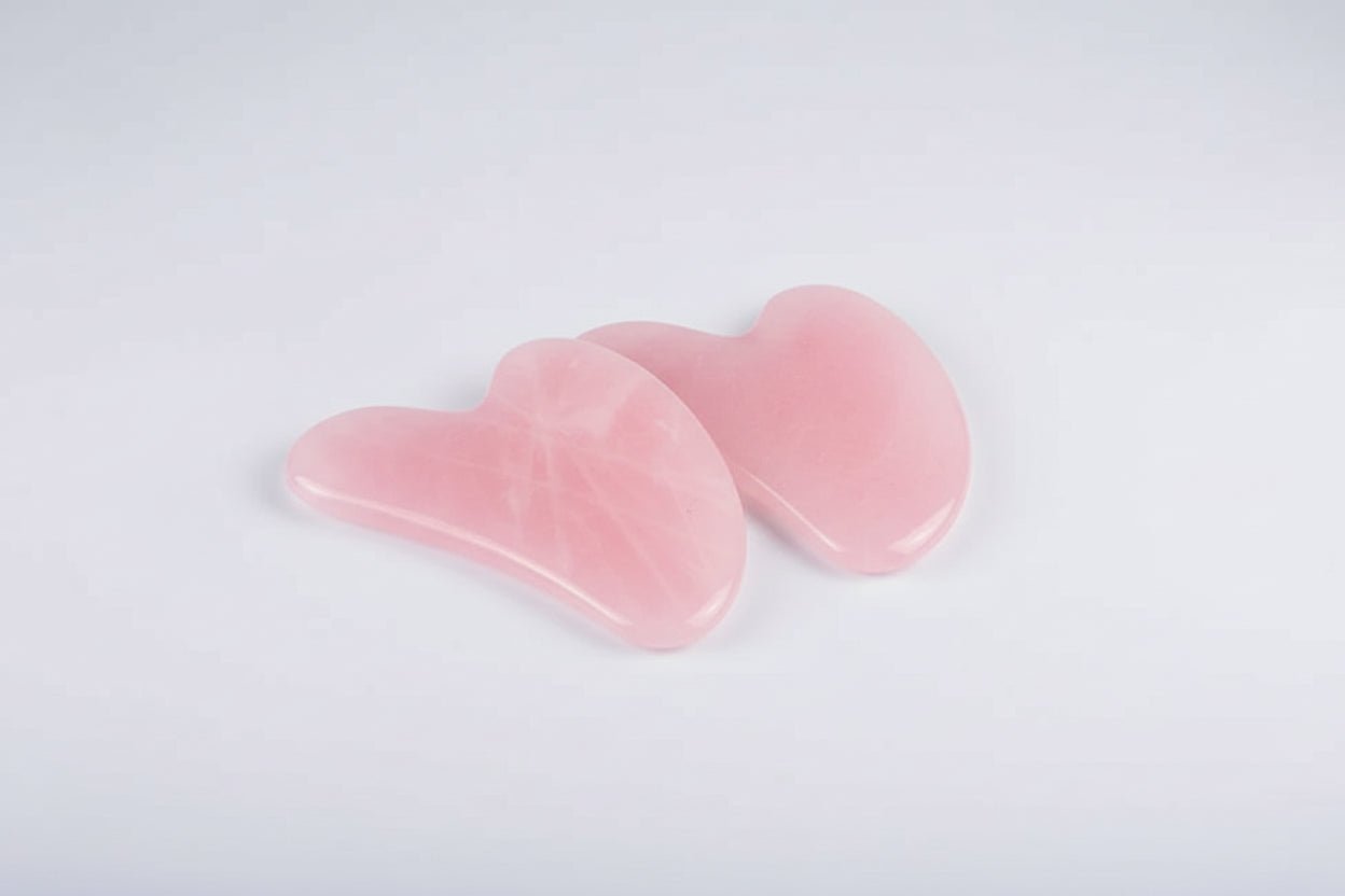 Pierre Gua Sha en Jade Naturel - Soin Raffermissant et Spa Facial - La Tienda Bella