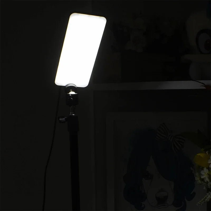 Portable Camping Light LED Selfie Light Lamp Photography Light with Tripod Stand for Outdoor Picnic Barbecue Working Live Stream - La Tienda Bella