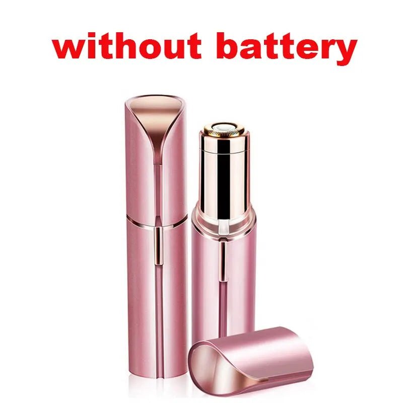 Portable Lipstick Shaped Electric Hair Remover For Women Painless And Effective Facial Hair Removal Home Razor Shaver Tool - La Tienda Bella