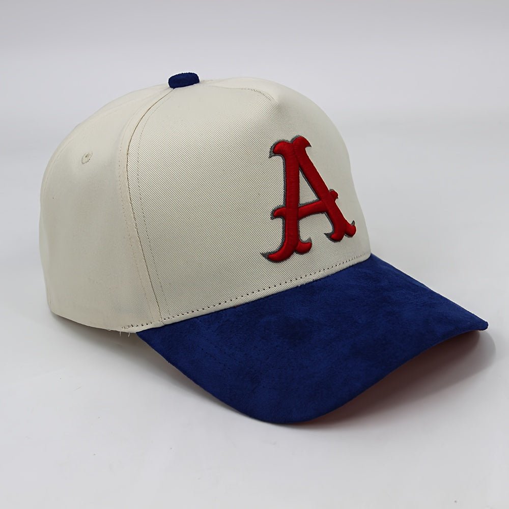 Premium Cotton Embroidered Baseball Cap - Soft, Breathable & Washable, Casual Style for Men | Adjustable Strapback Dad Hat with Trendy Logo Design - La Tienda Bella