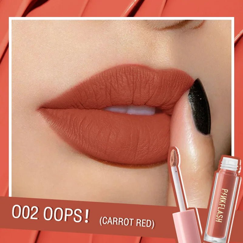 Rouge à Lèvres Mat – Longue Tenue & Waterproof – Texture Velours - La Tienda Bella