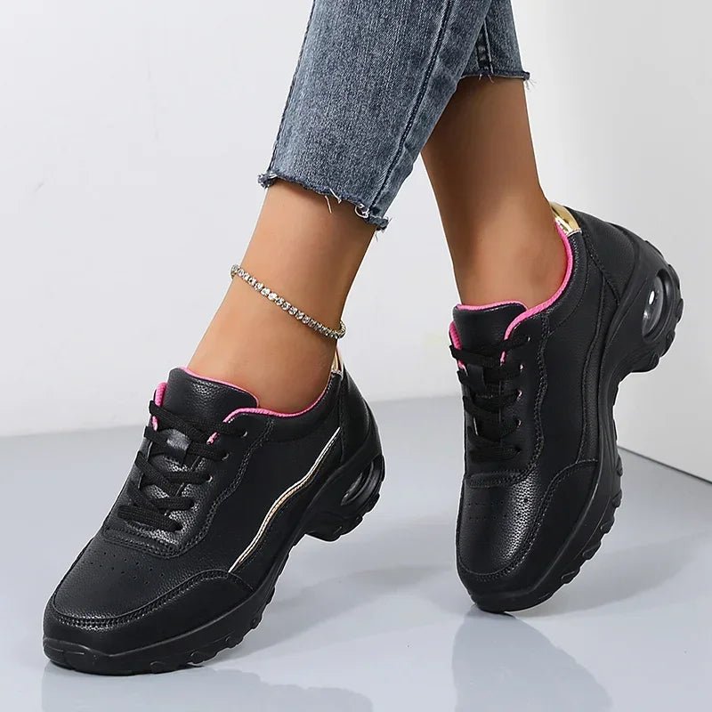 Shoes for Women 2025 Platform Casual Sneakers Designer Brand Luxury Women Walking Shoes Wedges Chunky Hiking Woman Sports Shoes - La Tienda Bella