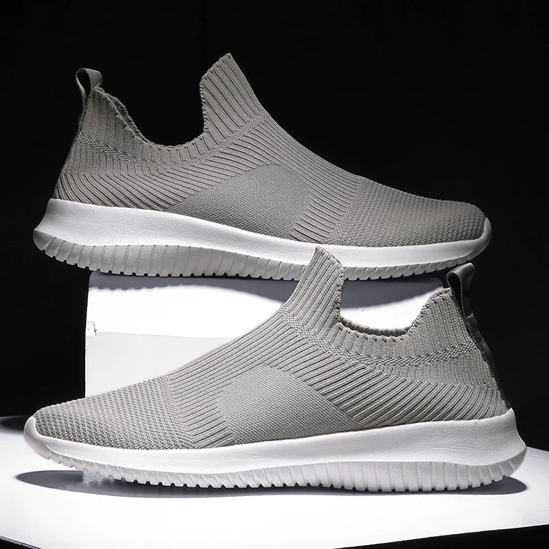 Summer Fashion Men Sneakers Breathable Men Fashion Shoes Slip On Sneakers For Men Cheap Men Loafers Shoes Without Laces - La Tienda Bella