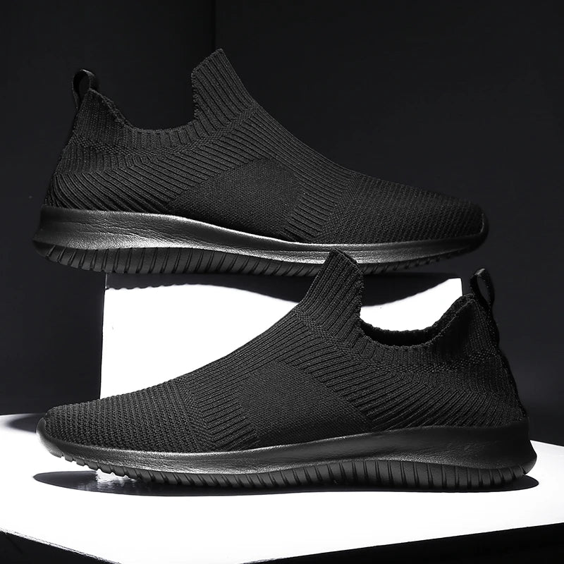 Summer Fashion Men Sneakers Breathable Men Fashion Shoes Slip On Sneakers For Men Cheap Men Loafers Shoes Without Laces - La Tienda Bella