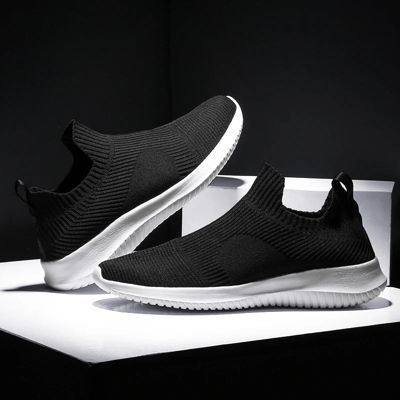 Summer Fashion Men Sneakers Breathable Men Fashion Shoes Slip On Sneakers For Men Cheap Men Loafers Shoes Without Laces - La Tienda Bella