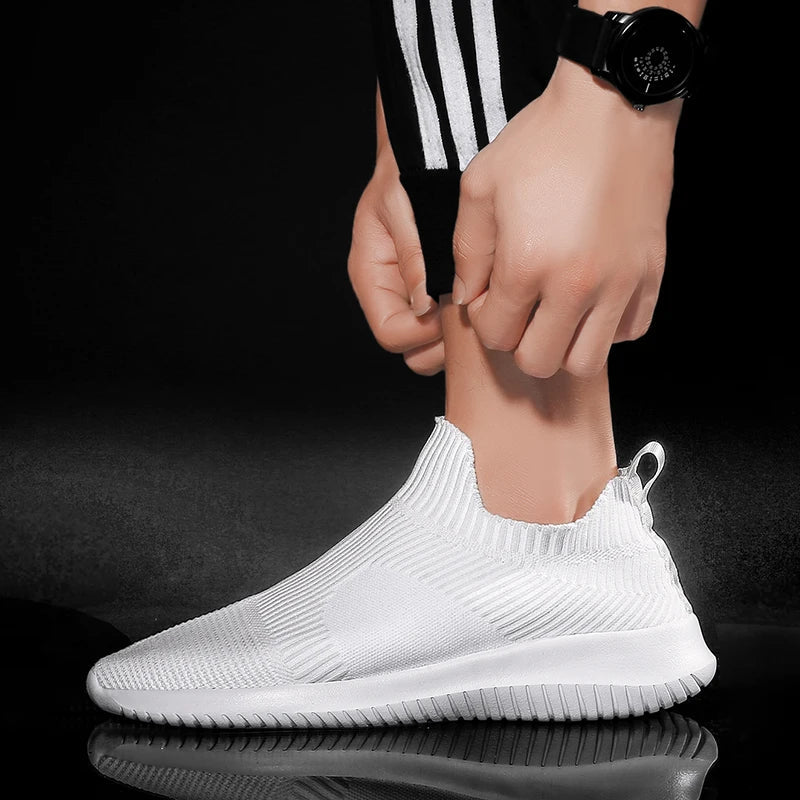 Summer Fashion Men Sneakers Breathable Men Fashion Shoes Slip On Sneakers For Men Cheap Men Loafers Shoes Without Laces - La Tienda Bella