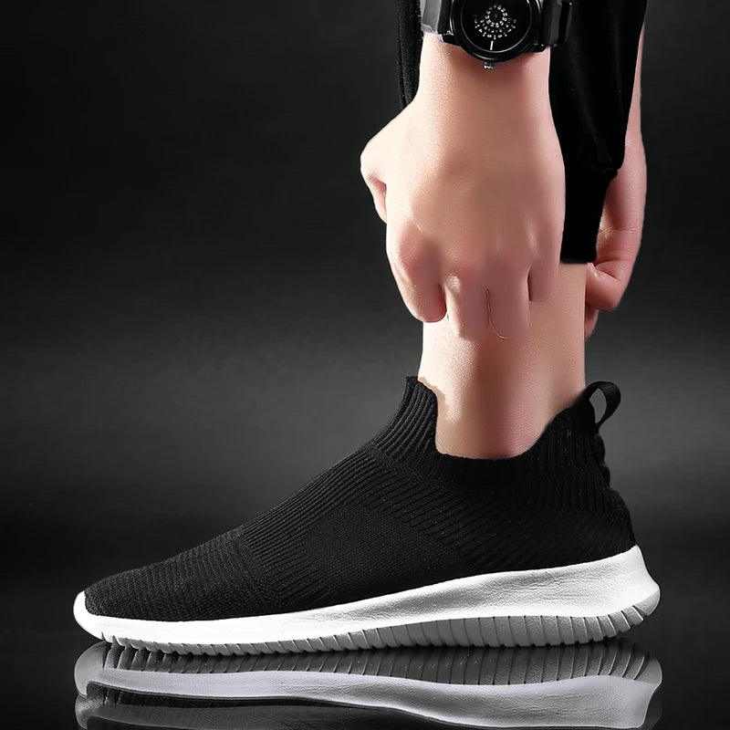 Summer Fashion Men Sneakers Breathable Men Fashion Shoes Slip On Sneakers For Men Cheap Men Loafers Shoes Without Laces - La Tienda Bella