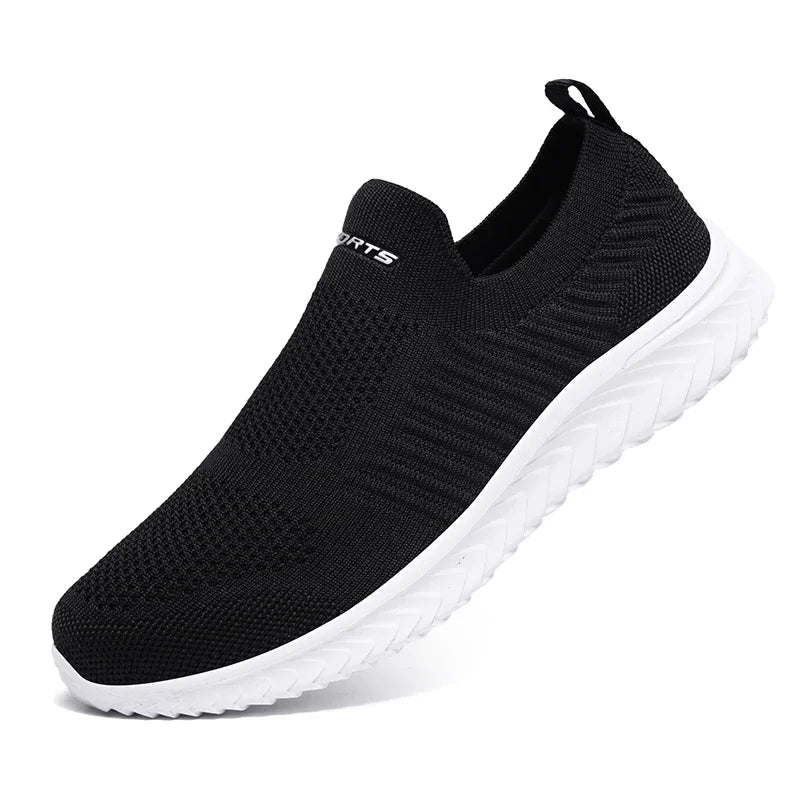 Summer Fashion Men Sneakers Breathable Men Shoes Fashion Slip On Sneakers For Men Cheap Men Loafers Shoes Without Laces - La Tienda Bella