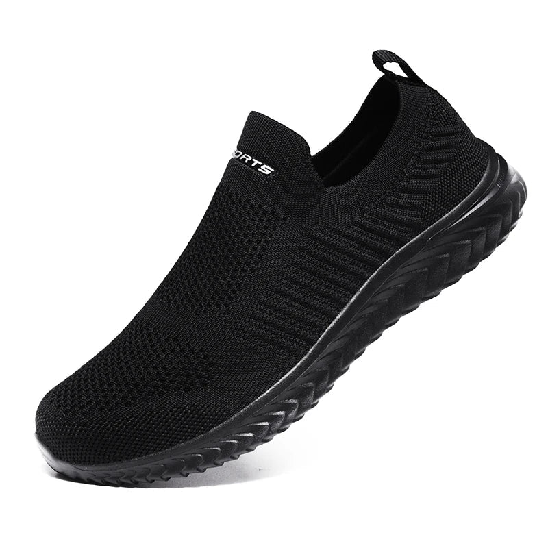 Summer Fashion Men Sneakers Breathable Men Shoes Fashion Slip On Sneakers For Men Cheap Men Loafers Shoes Without Laces - La Tienda Bella