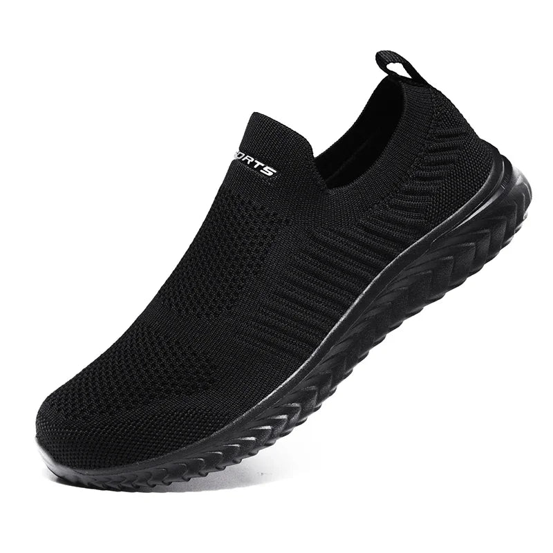 Summer Fashion Men Sneakers Breathable Men Shoes Fashion Slip On Sneakers For Men Cheap Men Loafers Shoes Without Laces - La Tienda Bella