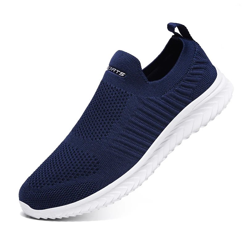 Summer Fashion Men Sneakers Breathable Men Shoes Fashion Slip On Sneakers For Men Cheap Men Loafers Shoes Without Laces - La Tienda Bella