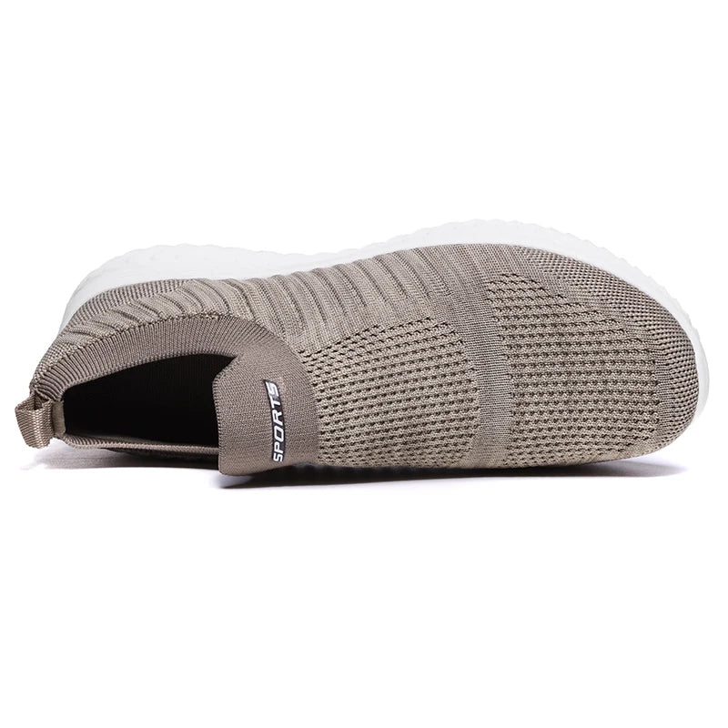 Summer Fashion Men Sneakers Breathable Men Shoes Fashion Slip On Sneakers For Men Cheap Men Loafers Shoes Without Laces - La Tienda Bella