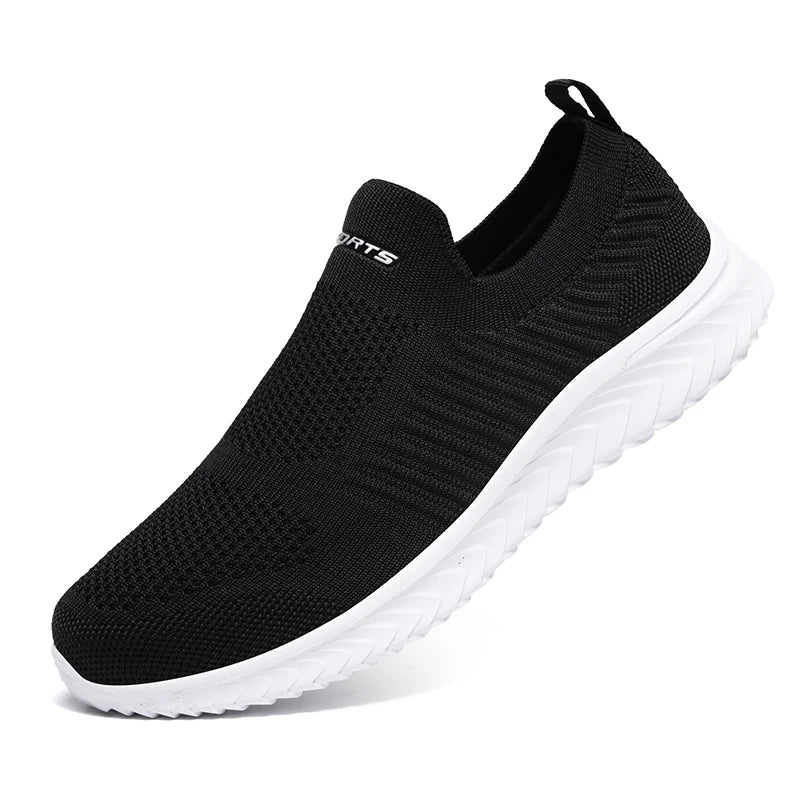 Summer Fashion Men Sneakers Breathable Men Shoes Fashion Slip On Sneakers For Men Cheap Men Loafers Shoes Without Laces - La Tienda Bella