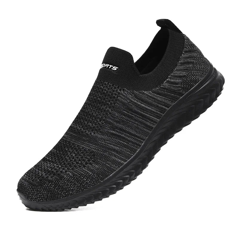 Summer Fashion Men Sneakers Breathable Men Shoes Fashion Slip On Sneakers For Men Cheap Men Loafers Shoes Without Laces - La Tienda Bella