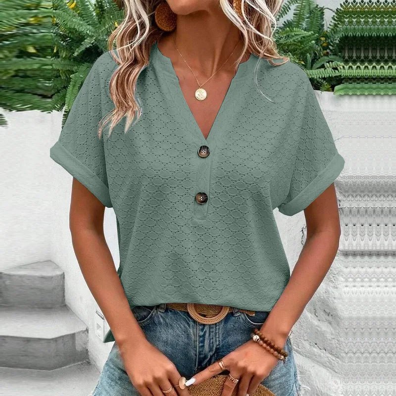 Summer Floral Dress for Women – Slim Fit Short Sleeve Party Dress - La Tienda Bella