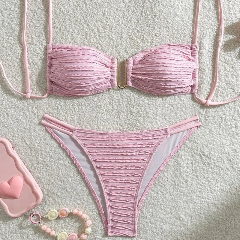 Summer Sexy Bikinis 2025 Women's Swimwear Female Swimsuit For Swim Wear Bathing - La Tienda Bella