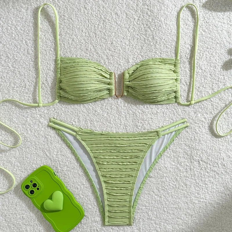 Summer Sexy Bikinis 2025 Women's Swimwear Female Swimsuit For Swim Wear Bathing - La Tienda Bella