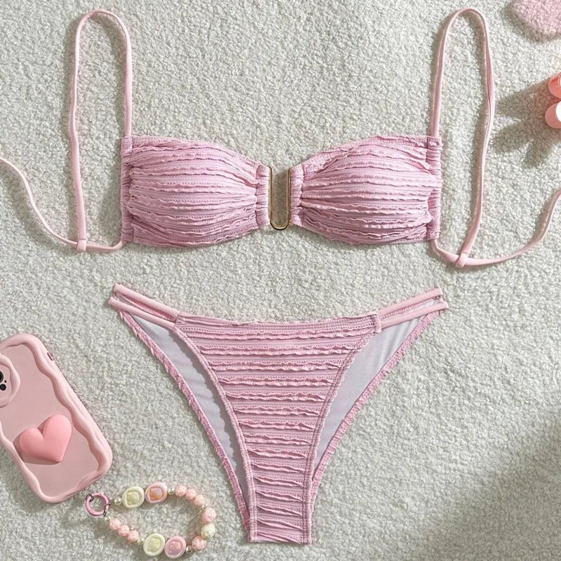 Summer Sexy Bikinis 2025 Women's Swimwear Female Swimsuit For Swim Wear Bathing - La Tienda Bella