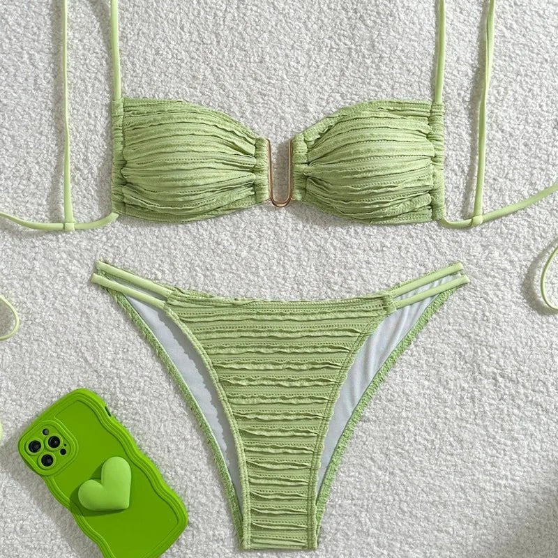 Summer Sexy Bikinis 2025 Women's Swimwear Female Swimsuit For Swim Wear Bathing - La Tienda Bella