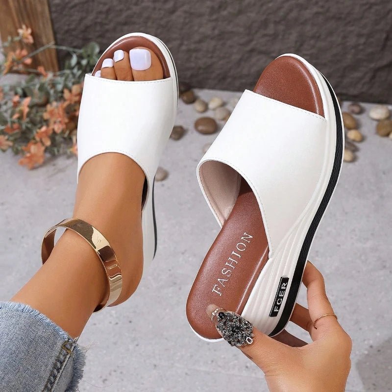 Summer Women Comfortable Trend Sandals Plus Size Anti - slip Casual Women Sandals Platform Open Toe Shoes Women Zapatos De Mujer - La Tienda Bella