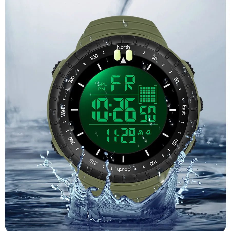 SYNOKE Outdoor Military Digital Watch For Men Fashion Retro Men Watch Sports Waterproof Men Watch Multifunctional Handsome Men - La Tienda Bella