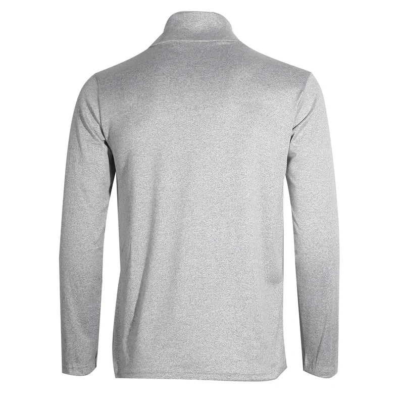 Men's Thermal Underwear Tops - Winter Clothes for Slim Fit - High Neck Long Sleeve T-Shirt - La Tienda Bella