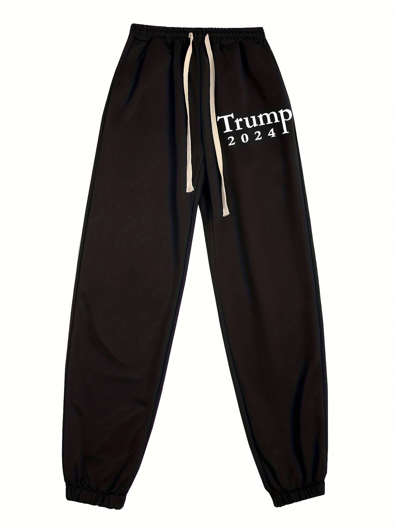 Trump 2024 Print Joggers - Stylish Fashion Sweatpants with Unique Design, Soft and Comfortable Material, Perfect for Casual Occasions - Designed for Men, Ideal for Spring and Autumn Seasonal Wear - La Tienda Bella