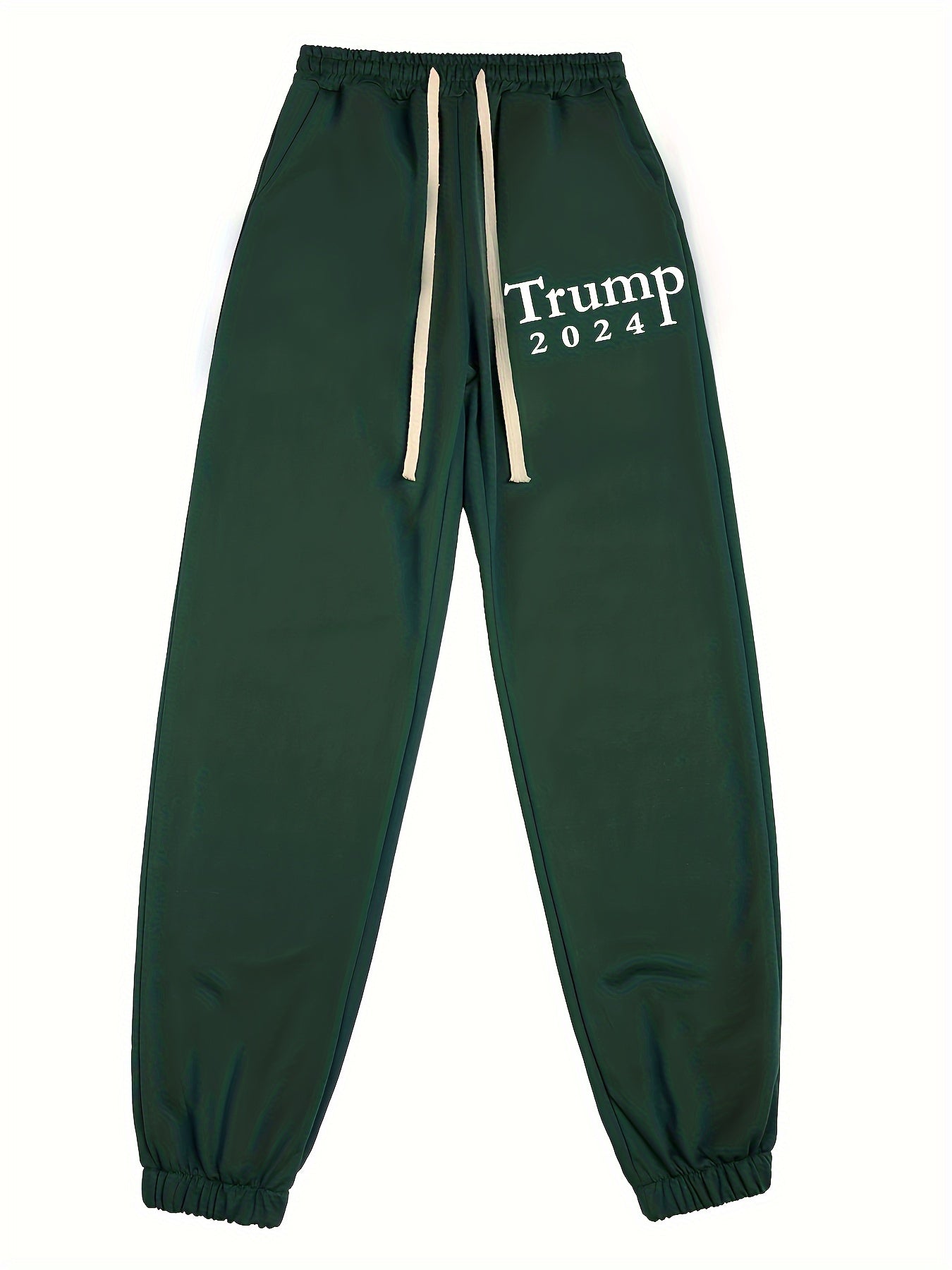 Trump 2024 Print Joggers - Stylish Fashion Sweatpants with Unique Design, Soft and Comfortable Material, Perfect for Casual Occasions - Designed for Men, Ideal for Spring and Autumn Seasonal Wear - La Tienda Bella