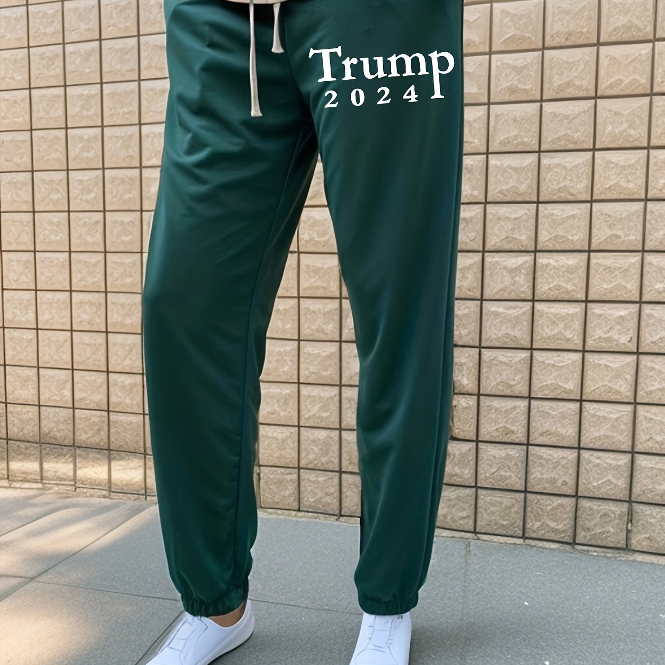 Trump 2024 Print Joggers - Stylish Fashion Sweatpants with Unique Design, Soft and Comfortable Material, Perfect for Casual Occasions - Designed for Men, Ideal for Spring and Autumn Seasonal Wear - La Tienda Bella