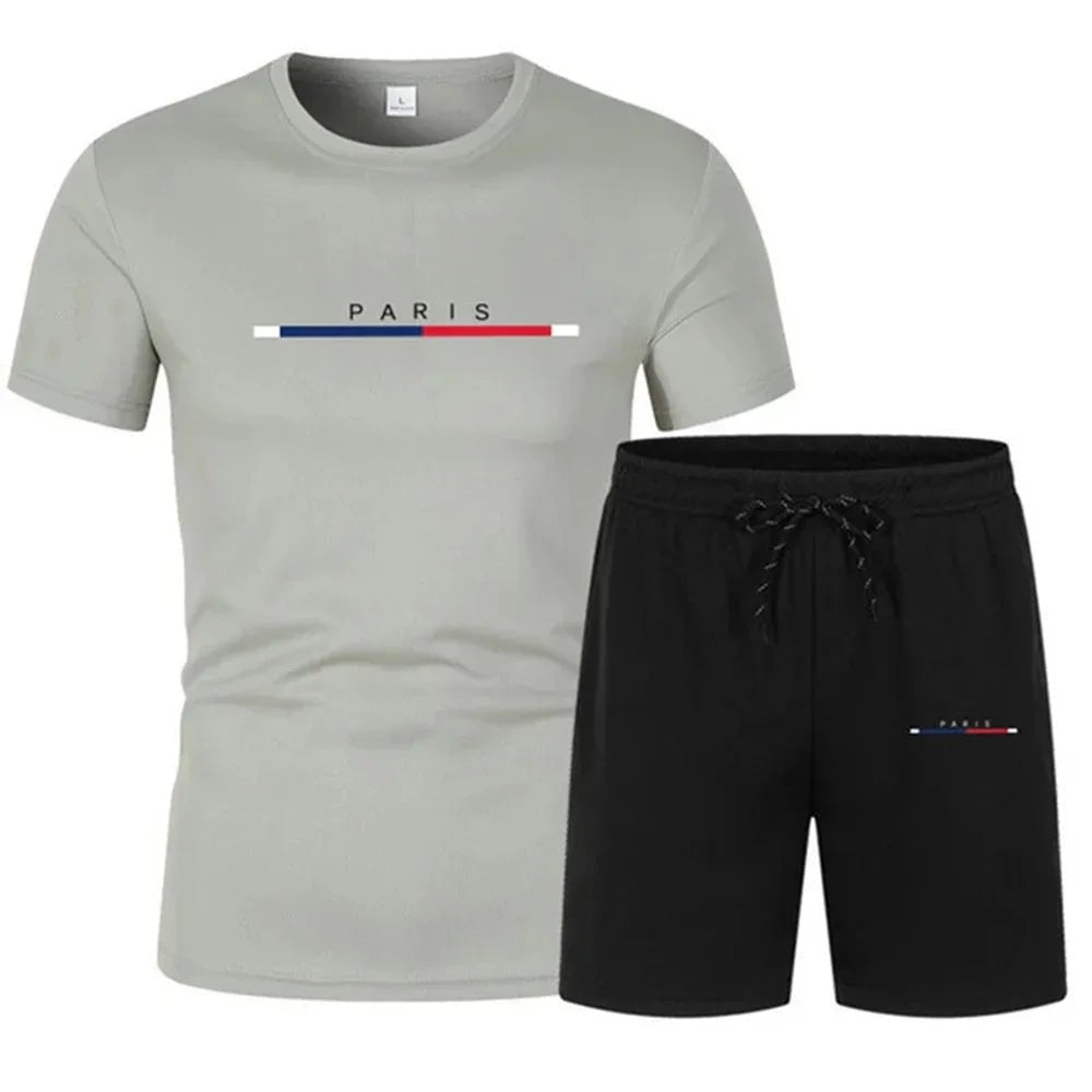 Two Piece Suits Men Designer Clothing Men Short Suits Summer Men Suits Men Sportswear Clothing Sportswear Fitness Sportswear - La Tienda Bella