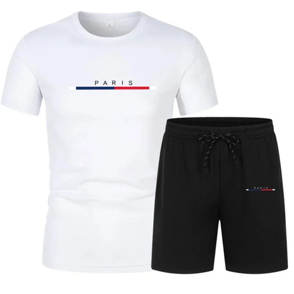 Two Piece Suits Men Designer Clothing Men Short Suits Summer Men Suits Men Sportswear Clothing Sportswear Fitness Sportswear - La Tienda Bella